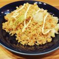 mt_makana☆'s cooksnap of when they made 簡単で美味い！鮭フレークとキャベツの炒飯.