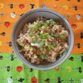 pitachan1's cooksnap of when they made サバ缶炊き込み御飯.