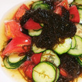 クックVOY1Q3☆'s cooksnap of when they made 簡単！生もずくの酢の物.