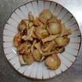 mi_co22's cooksnap of when they made ホタテとエリンギの醤油バター炒め.