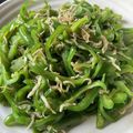 petokko's cooksnap of when they made ピーマンとちりめんじゃこのササッと炒め.