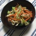 ひろみつばち's cooksnap of when they made チンゲン菜とにんじんとしめじの生姜ポン酢.
