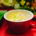 ✽チョコⅠＨ✽'s cooksnap of when they made 白菜と卵のトロトロスープ☆.