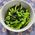 Faiza's cooksnap of when they made 空芯菜と海苔のナムル.