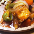 Pigpopo's cooksnap of when they made 肉の代わりに厚揚げで　酢豚風炒め.