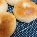 saokaka's cooksnap of when they made 天然酵母★元種でベーグル♪.
