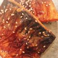 ユキンコり二スタ's cooksnap of when they made 鯖の照焼き フライパンで簡単 美味しい♡.