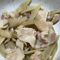 blue_apron's cooksnap of when they made 豚バラごぼうにんじん.