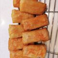 はなりんご3's cooksnap of when they made にんじんと新玉ねぎのカレー風味春巻.