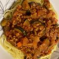 まん！'s cooksnap of when they made 簡単！ズボラ！ミートソースパスタ.