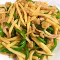 ｊ爺ｊ's cooksnap of when they made 豚こま肉で★筍とピーマンの炒めもの.
