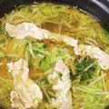 pinkyume's cooksnap of when they made たっぷりキャベツの千切りで豚しゃぶ♡.