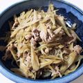 おいしく食べよう！'s cooksnap of when they made 男子も満足♪ごぼう・豚肉・しらたき炒め.