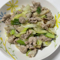 santomo☆'s cooksnap of when they made 豚こま肉と長ネギとエリンギの簡単炒め物.