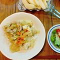 Meguguguu's cooksnap of when they made たべまる給食【豆腐の中華煮】.