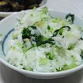 ふ9み's cooksnap of when they made シンプルで美味しい☆小松菜の菜めし.