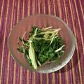 じまぽー's cooksnap of when they made 片手で水菜とパセリのキムチ彡.