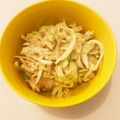 NON♡RAMU's cooksnap of when they made キャベツの明太マヨサラダ.