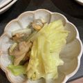 bonnet's cooksnap of when they made 簡単小鉢☆春キャベツとあさりのぬた和え.