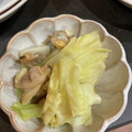 bonnet's cooksnap of when they made 簡単小鉢☆春キャベツとあさりのぬた和え.