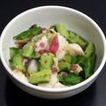クックDAD's cooksnap of when they made 叩きキュウリと長芋のサッパリ梅和え.