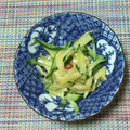おはなすき's cooksnap of when they made やわらぎメンマときゅうりの和え物.