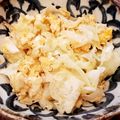 あーこ姐's cooksnap of when they made 朝ごはんに！春キャベツの卵炒め❀.