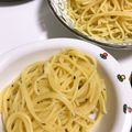 夕飯は６時です's cooksnap of when they made こどもも大好き簡単バジリコスパゲティ.