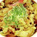 yama_miu's cooksnap of when they made かき揚げ天ぷらうどん.