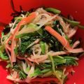 さっちゃん♡♡♡'s cooksnap of when they made もやしとほうれん草とカニカマのナムル.