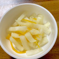 kitty・yumi's cooksnap of when they made 簡単漬物✩ゆず大根.