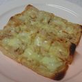 ナナプー's cooksnap of when they made 新たまねぎ味噌de油揚げピザ☆彡.