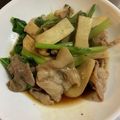 のえもゆ's cooksnap of when they made 熱々！小松菜と豚肉の中華あんかけ.