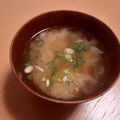 もんしゅしゅ's cooksnap of when they made エコ？？お味噌汁♪冬瓜のワタ♪.