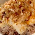 MULA's cooksnap of when they made 食べるラー油で麻婆豆腐風?超簡単豆腐丼.