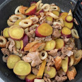 0619azul's cooksnap of when they made 簡単☆秋のさつま芋&豚肉&竹輪甘辛炒め.