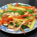 Rick_t's cooksnap of when they made ジャガイモの青椒肉絲.