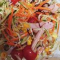 律子。's cooksnap of when they made りっちゃんサラダ.