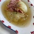 しのんレピ's cooksnap of when they made レンジで簡単！たまねぎとベーコンのスープ.