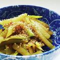 まみお✳'s cooksnap of when they made はやとうりのきんぴら.