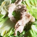 ˚✧₊⁎ゆう˚✧₊⁎'s cooksnap of when they made 簡単♪豚バラと白菜のレンジ蒸し.