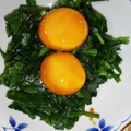 モチユキママ's cooksnap of when they made にらのおひたしはとろ〜り黄身醤油で♪.