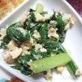 まめスノー's cooksnap of when they made 小松菜ツナの卵炒め.