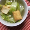 ちゃぎー's cooksnap of when they made 白菜と厚揚げのたいたん（煮物・食べ比べ）.