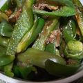 ヨッシーだなも's cooksnap of when they made 超簡単！シンプルうちの無限ピーマン#簡単.