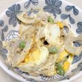 ☆megunyan☆'s cooksnap of when they made れんこん・ベーコン・卵のごまマヨサラダ✿.