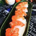 虹色♪︎ちゅーりっぷ's cooksnap of when they made スモークサーモン寿司.