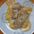 クック3N0VKO☆'s cooksnap of when they made もち入りとろけるお好み焼き♬つけだれで.