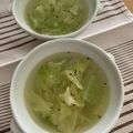 ピンクのたまご's cooksnap of when they made もりもりキャベツスープ.