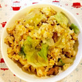 クックみゅーみゅー's cooksnap of when they made 【冷凍炒飯アレンジ】簡単レタス炒飯.